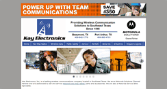 Desktop Screenshot of kayelectronics.com